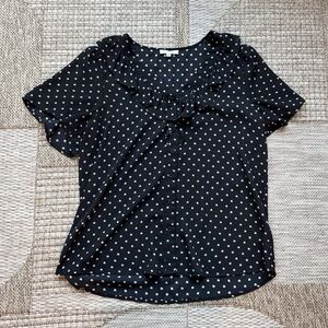 Pleione Polka Dot Blouse